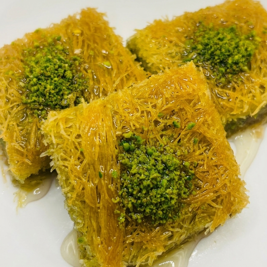 Fıstıklı Kadayıf (Pistachio Kadayıf)