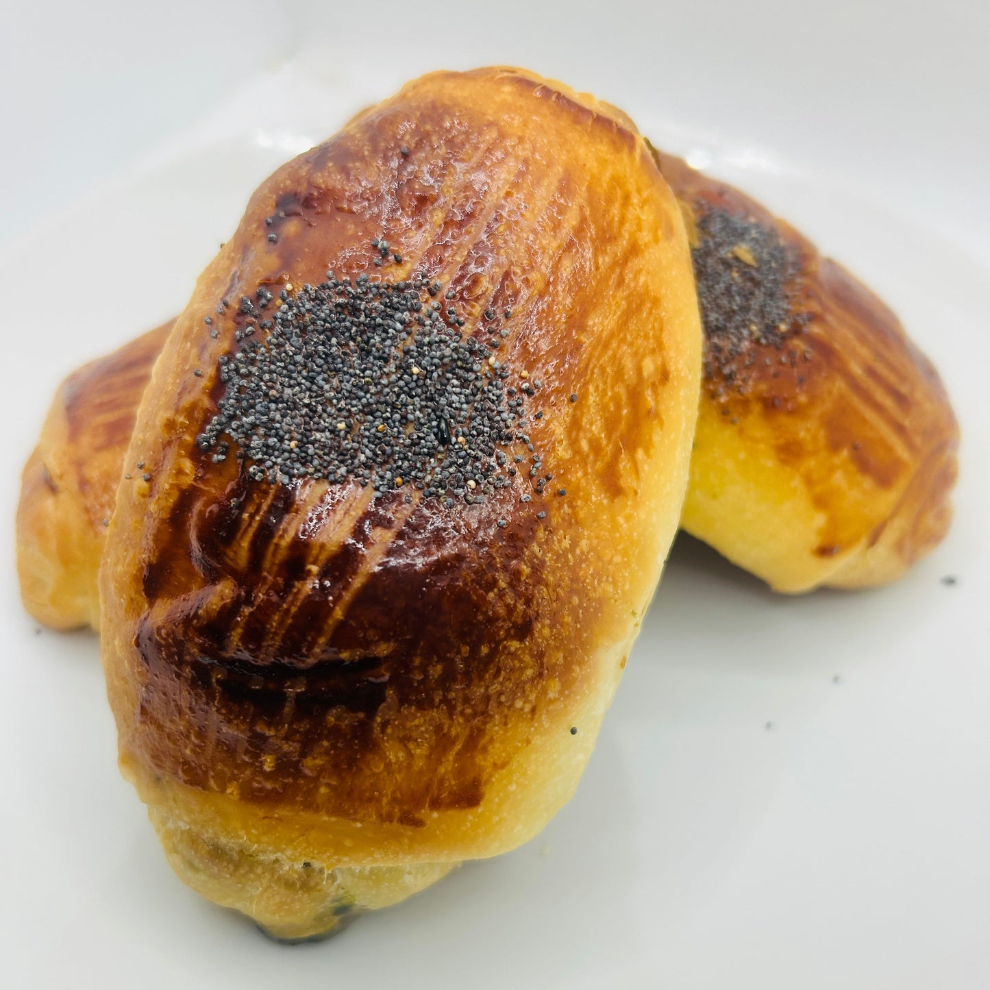 ISPANAKLI AÇMA ほうれん草入り SPINACH BAGEL