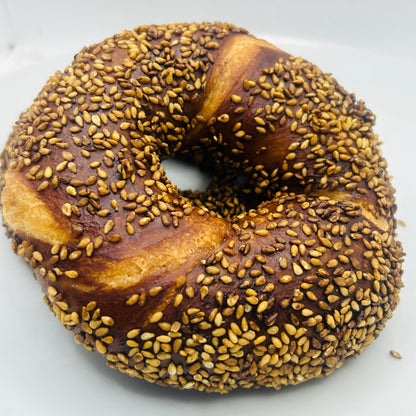 TEREYAĞLI SİMİT ゴマバターベーグル BUTTER AND SESAME BREAD